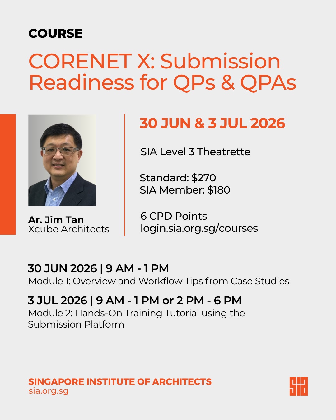CORENET X: Submission Readiness for QPs & QPAs (June, July 2026)